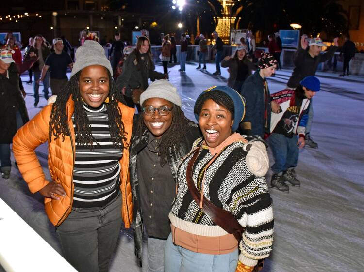 Holiday Ice Rink in Union Square