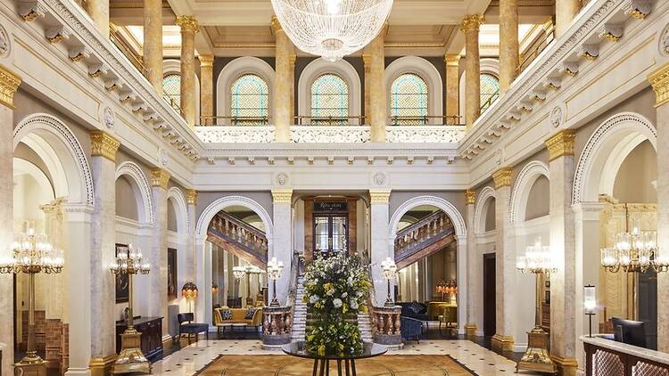 Inside a hotel lobby (Photograph: Clermont Victoria)