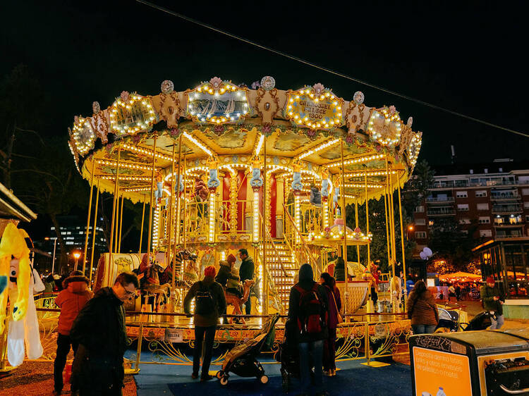 Un nuevo Belén, pista de hielo gigante y un carrusel de dos plantas: así será la Navidad en el barrio de Salamanca