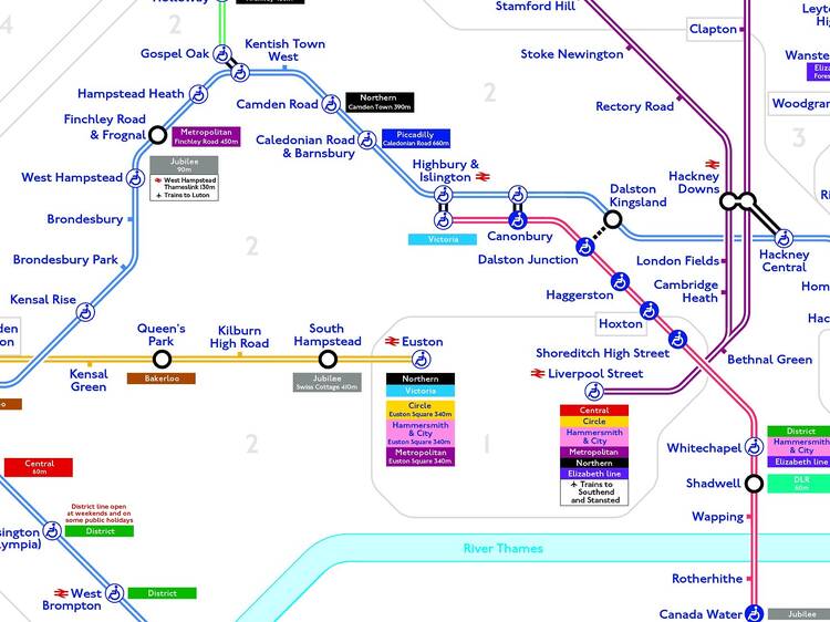 London Overground Map: here’s what the renaming of the lines will look like and where they go