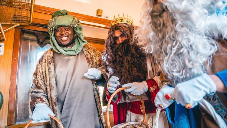 Conocer a Sus Majestades