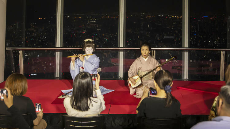 Exclusive experience of traditional performing arts at Tokyo Skytree