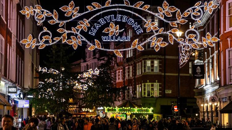 Marylebone Village Christmas Lights