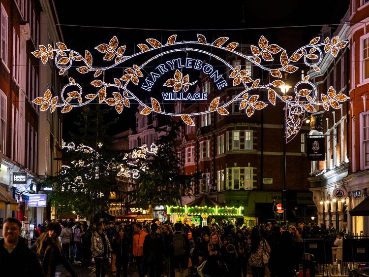 Marylebone Village Christmas Lights