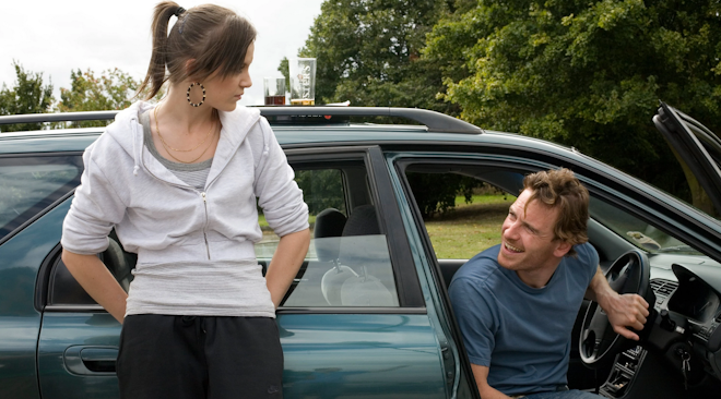 Katie Jarvis et Michael Fassbender 