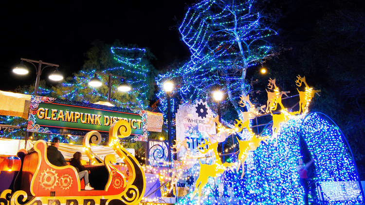 Six Flags Holiday in the Park