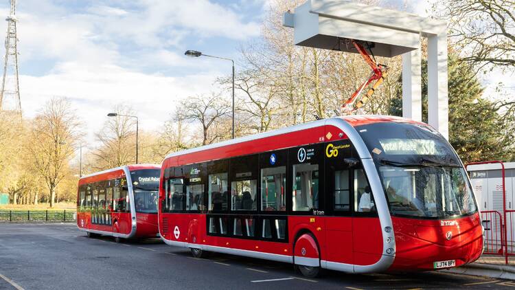 New buses side view