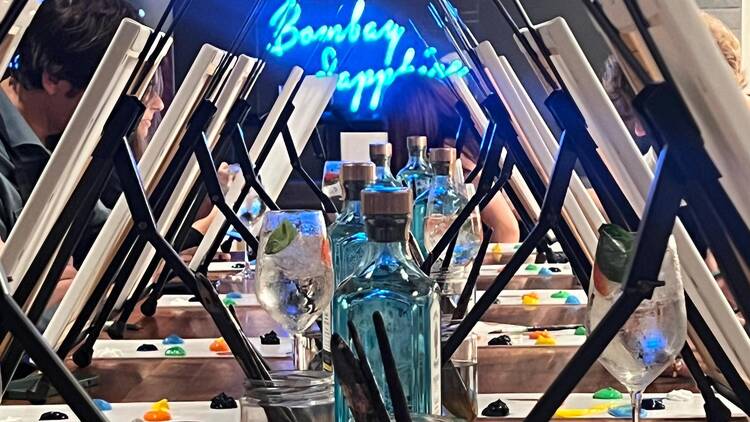 Art & Bombay Sapphire al Time Out Market