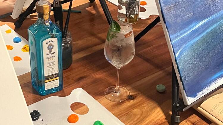 Art & Bombay Sapphire al Time Out Market