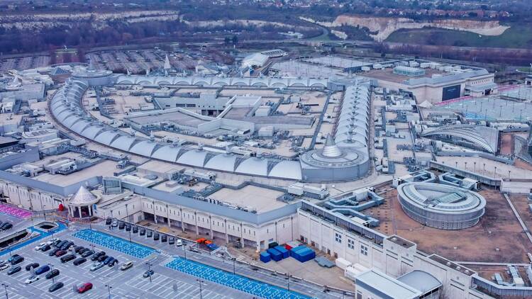 Bluewater shopping centre in Kent, England