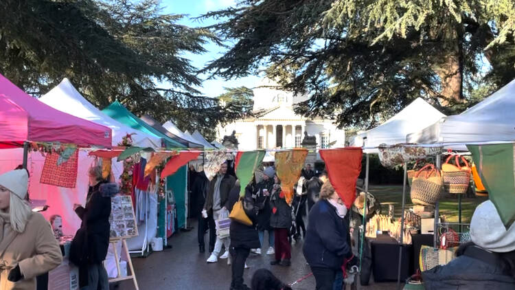 Christmas Duck Pond Market