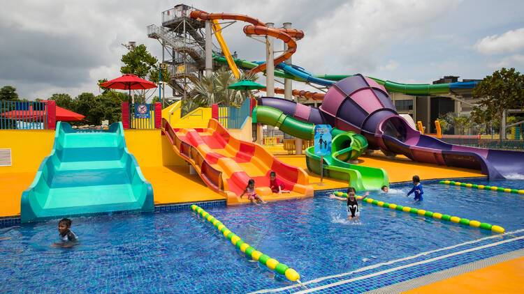 Splash around at Wild Wild Wet