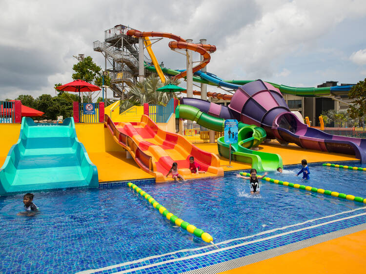 Splash around at Wild Wild Wet