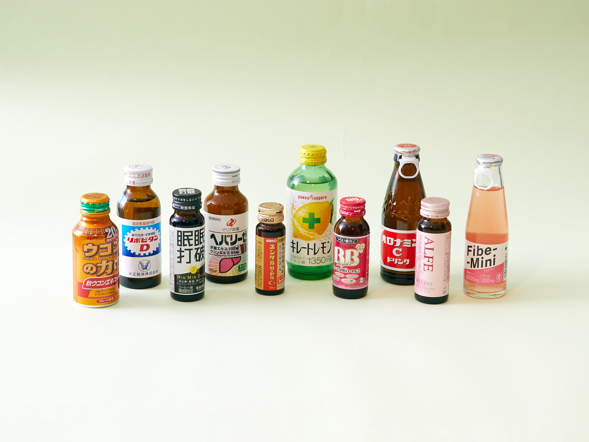 10 convenience store vitamin and energy drinks you'll find in Japan