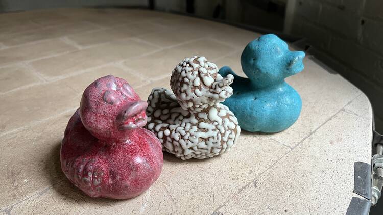 Duck statuettes from Matt Merkel Hess