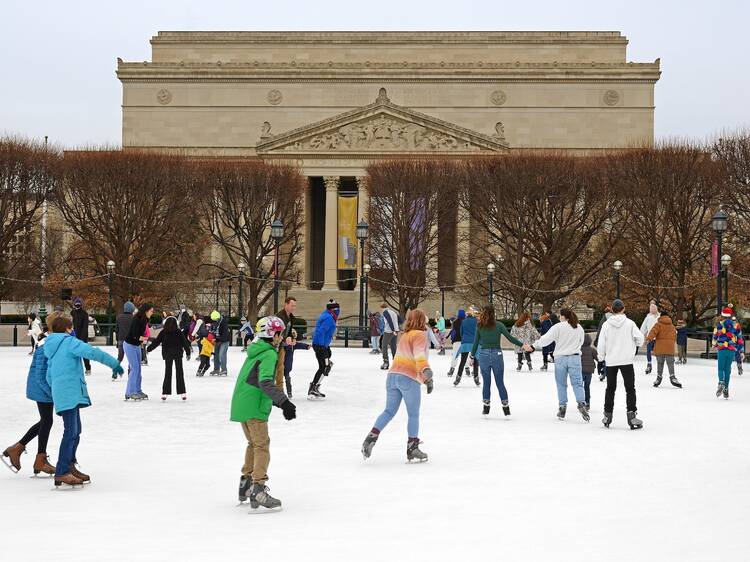 National Gallery of Art Sculpture Garden Ice Rink