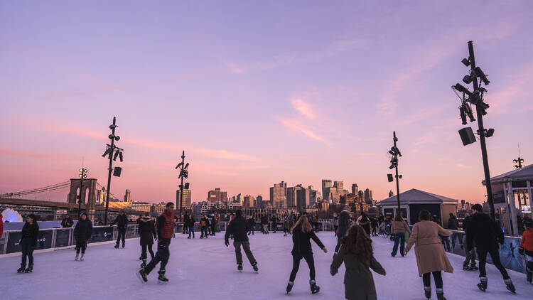 The Ice Rink at Pier 17 in the Seaport