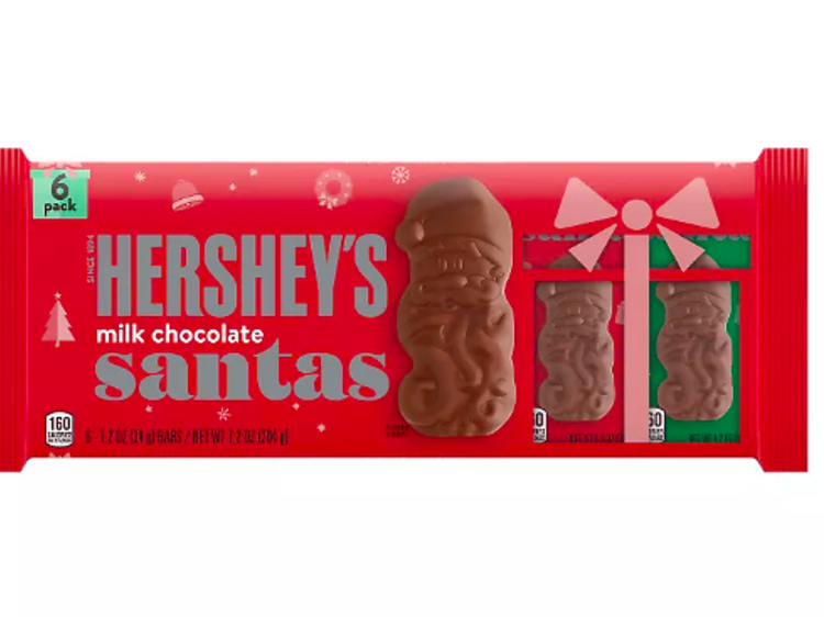 Hershey’s Milk Chocolate Santas 