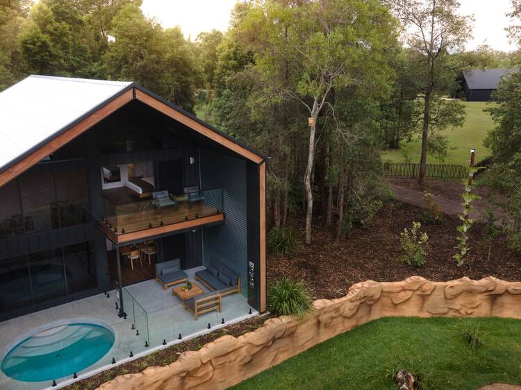 Live on the wild side in the new Crocodile Cabins at Australia Zoo, QLD