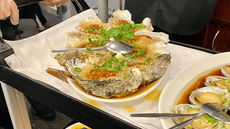 A seafood dish at Yummy Seafood Chinese Restaurant