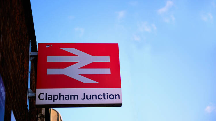 Clapham Junction station in London