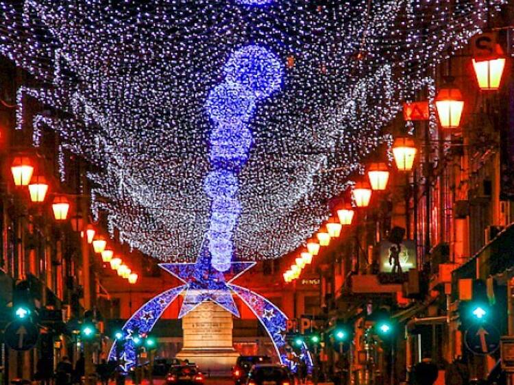 Caminhada de Natal pelas luzes de Lisboa