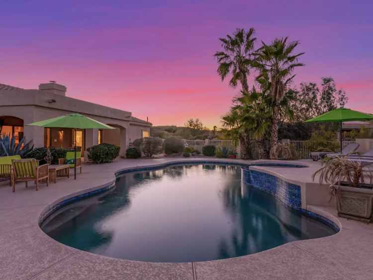 The luxury pad in Fountain Hills