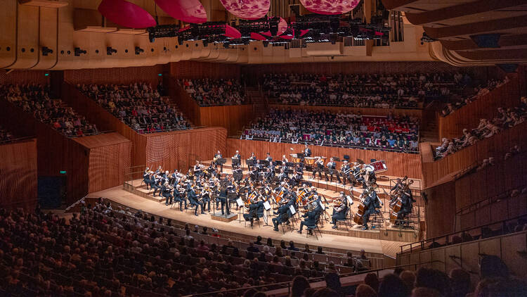 SSO perform at the Sydney Opera House