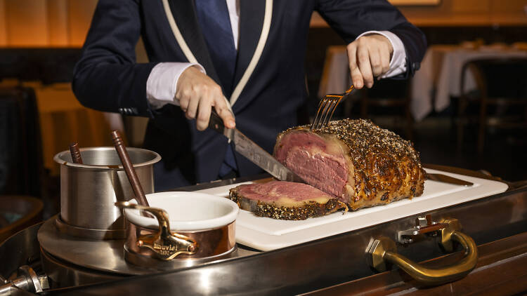 Prime Rib Trolley at La Tête d'Or