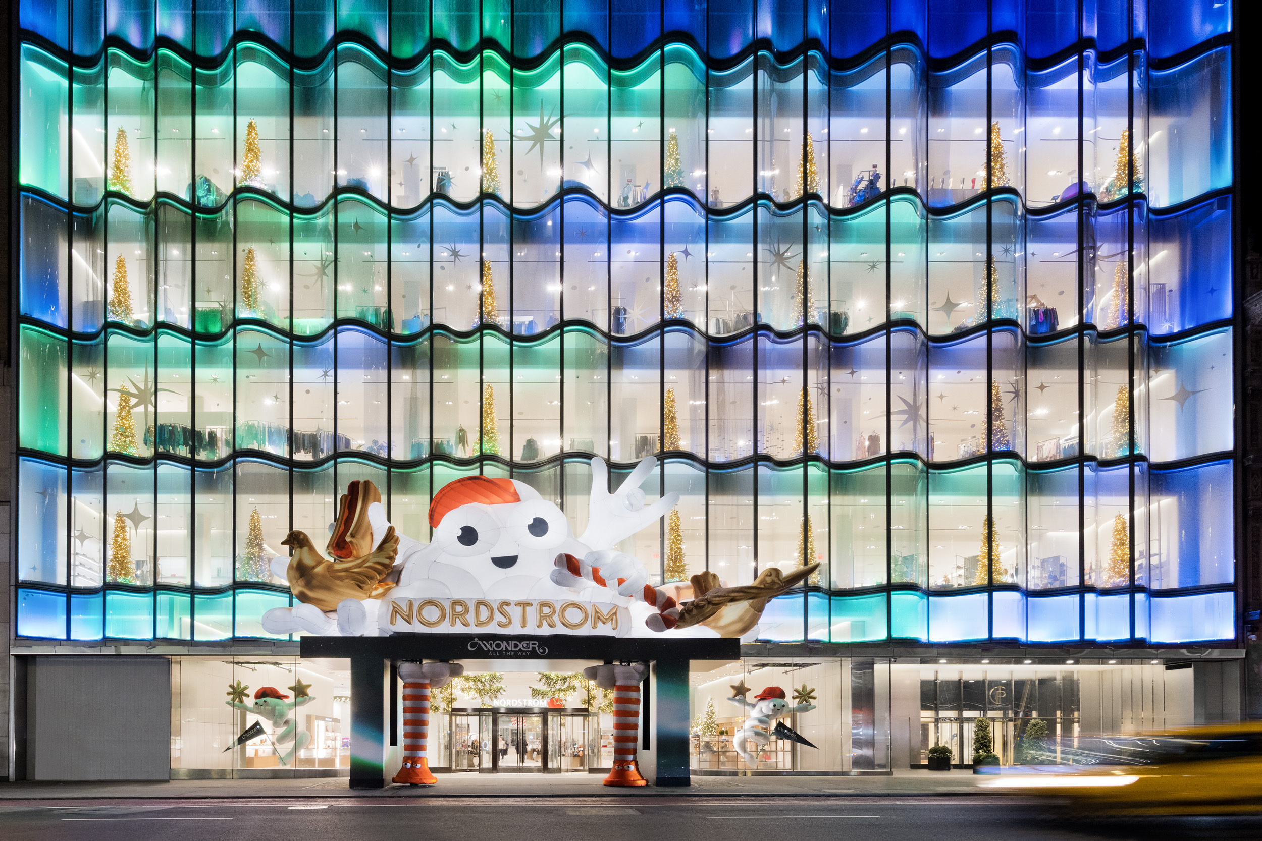 Exclusive: Nordstrom will be filled with inflatable characters voiced by celebrities this holiday season