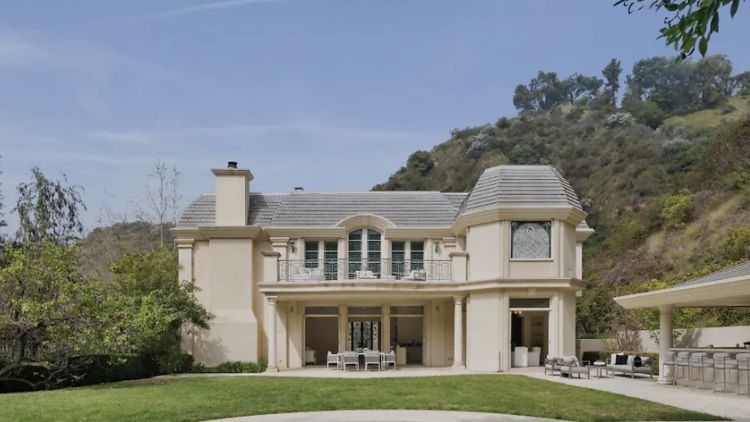 A Mediterranean villa in Bel Air