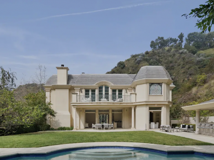 A Mediterranean villa in Bel Air