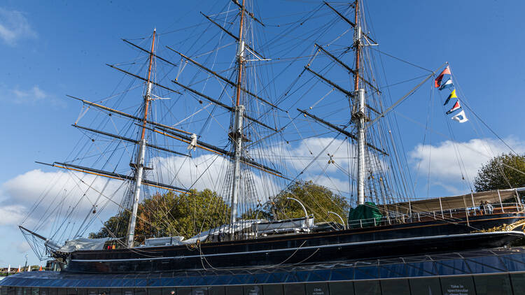 Climb aboard the Cutty Sark