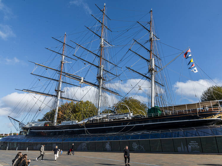 Climb aboard the Cutty Sark