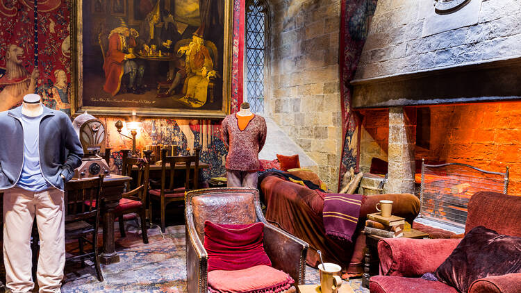 Harry Potter Studio Tour Gryffindor common room