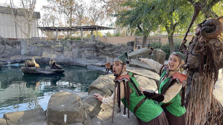 Follets de nadal al zoo