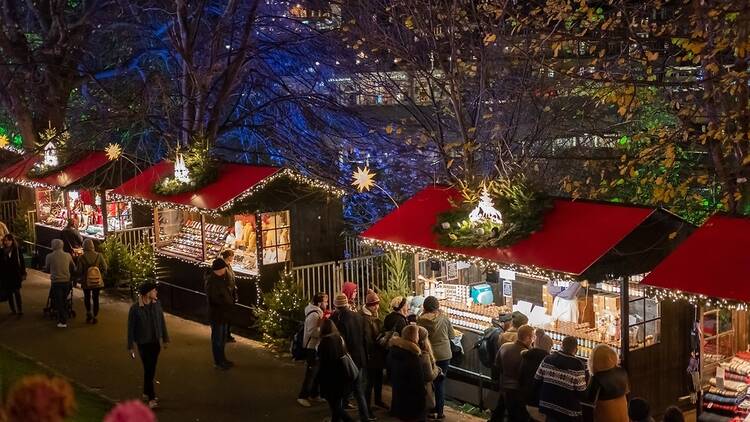 Image of Edinburgh's Christmas Market