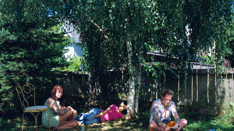 Tattoos and Shadows, Jeff Wall , 2000