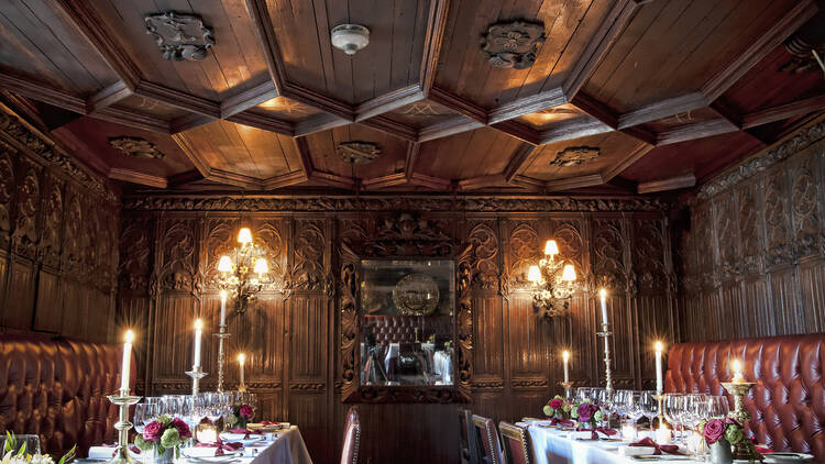 Inside the restaurant (Photograph: Courtesy of The Witchery)