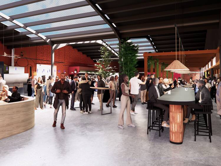 Dalston Yard: huge east London food hall is finally opening next week