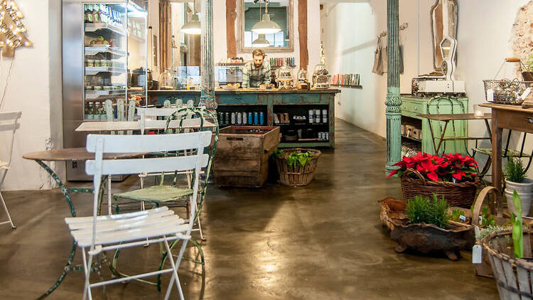 Interior de Il Tavolo Verde en Madrid