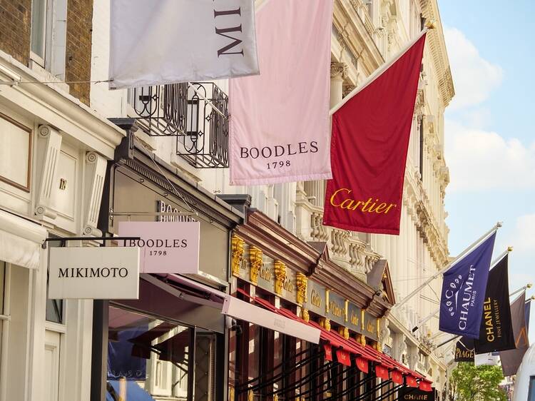 London’s Bond Street is officially the world’s third-most expensive shopping destination