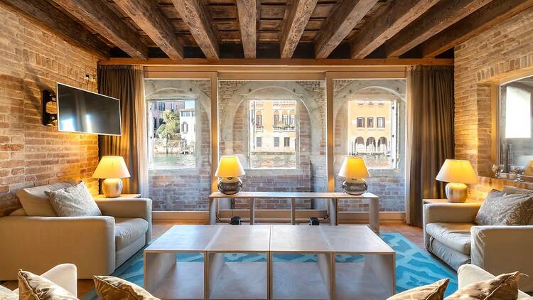 The luxury sauna apartment on the Grand Canal