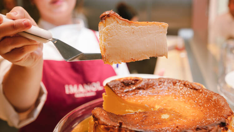 Tarte de queijo basca/Imanol