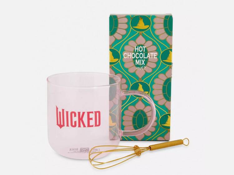 Caneca e chocolate quente Wicked