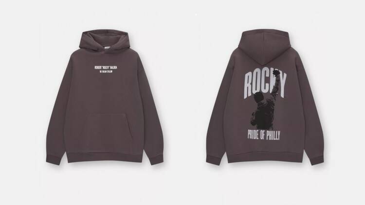 Sweatshirt com capuz Rocky