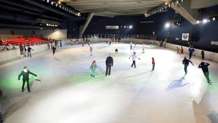 La patinoire de l’Accor Arena