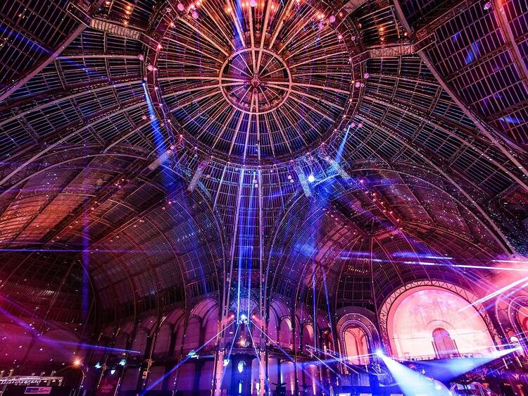 La patinoire du Grand Palais