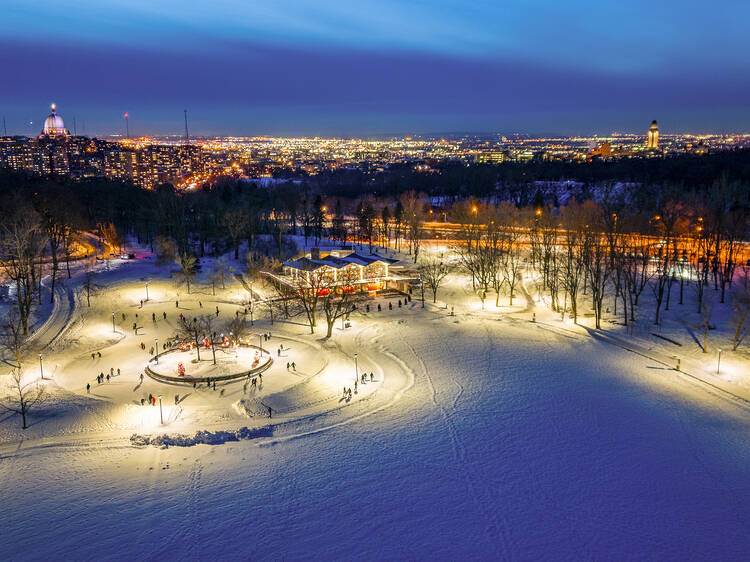 The best ice skating in Montreal