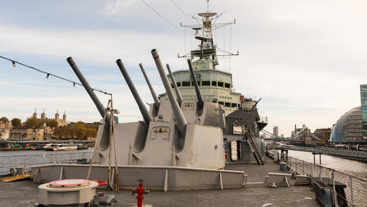 Find your sea legs on the HMS Belfast